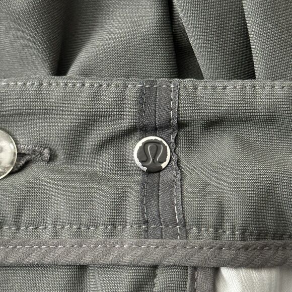 Lululemon Pants Men 32 Gray ABC Classic Fit Trouser Performance Athletic Workout - Picture 8 of 11